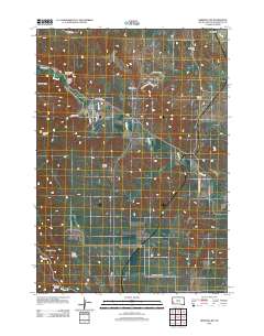 2012 Map of Hermosa NW, 2012 Print
