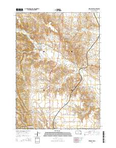 2015 Map of Hermosa NW, 2015 Print
