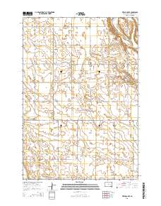 2015 Map of Hitchcock SE, 2015 Print