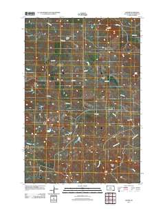 2012 Map of Ladner, 2012 Print