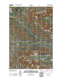 2012 Map of Ladner SE, 2012 Print