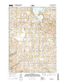 2015 Map of Lake Herman, 2015 Print