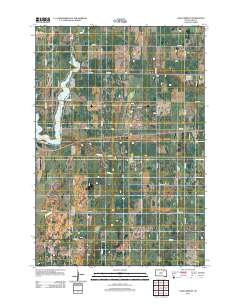 2012 Map of Lake Parmley, 2012 Print