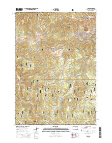 2015 Map of Lead, 2015 Print