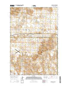 2015 Map of Lemmon NE, 2015 Print