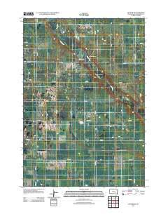 2012 Map of Letcher NE, 2012 Print