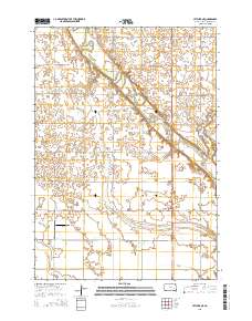 2015 Map of Letcher NE, 2015 Print