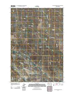 2012 Map of Lone Tree Draw East, 2012 Print