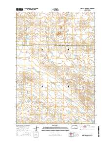 2015 Map of Lone Tree Draw West, 2015 Print
