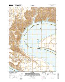 2015 Map of Lower Brule NW, 2015 Print