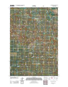 2012 Map of Meadow NE, 2012 Print