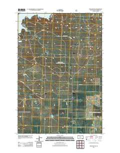 2012 Map of Meadow NW, 2012 Print