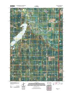 2012 Map of Medary, 2012 Print
