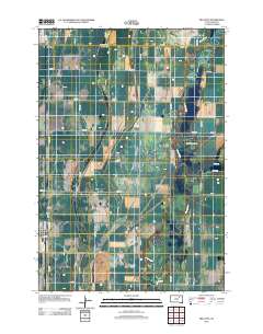 2012 Map of Mellette, 2012 Print
