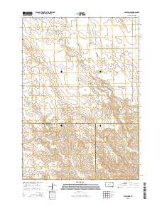 2015 Map of Midland NE, 2015 Print