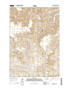 2015 Map of Mission Ridge, 2015 Print
