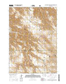 2015 Map of Mouth of East Branch War Creek, 2015 Print