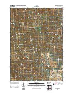 2012 Map of Mule Creek, 2012 Print