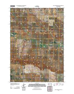 2012 Map of New Underwood NW, 2012 Print