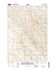 2015 Map of Newell Lake, 2015 Print