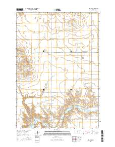 2015 Map of Okobojo, 2015 Print