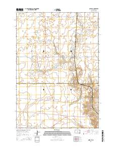 2015 Map of Onida SE, 2015 Print