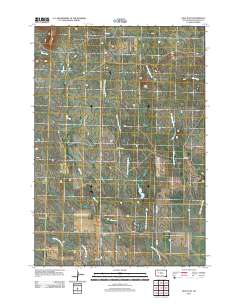 2012 Map of Opal East, 2012 Print