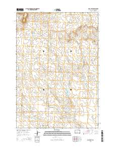 2015 Map of Opal East, 2015 Print