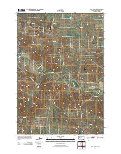 2012 Map of Opal West SE, 2012 Print