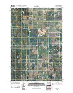 2012 Map of Ordway, 2012 Print