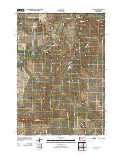 2012 Map of Owanka NW, 2012 Print