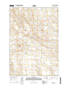 2015 Map of Owl Butte, 2015 Print
