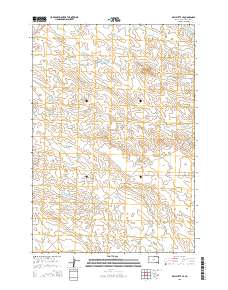 2015 Map of Owl Butte SE, 2015 Print