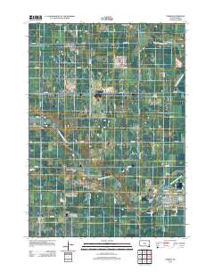 2012 Map of Parker, 2012 Print