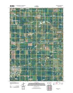 2012 Map of Parkston, 2012 Print