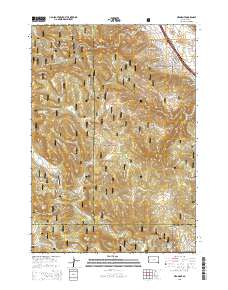 2015 Map of Piedmont, 2015 Print