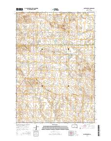 2015 Map of Porter Creek, 2015 Print