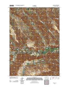 2012 Map of Powell, 2012 Print