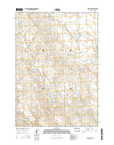 2015 Map of Powell NW, 2015 Print