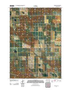 2012 Map of Presho SW, 2012 Print