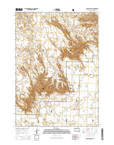 2015 Map of Quinn Table SE, 2015 Print