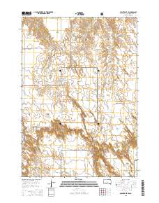 2015 Map of Quinn Table SW, 2015 Print