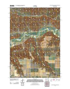 2012 Map of Rattlesnake Lake SW, 2012 Print