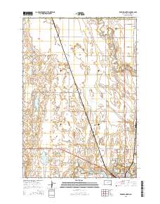 2015 Map of Redfield North, 2015 Print