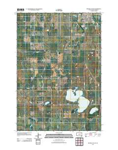 2012 Map of Redfield South, 2012 Print