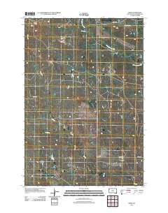 2012 Map of Redig, 2012 Print
