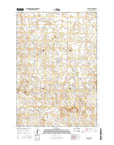 2015 Map of Redig NE, 2015 Print