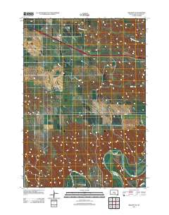 2012 Map of Reliance SE, 2012 Print