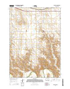 2015 Map of Reliance SW, 2015 Print