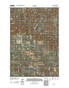 2012 Map of Reva, 2012 Print
